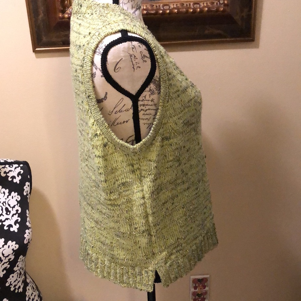 Duna Handloomed Bohemian Statement Button Down Tw… - image 2